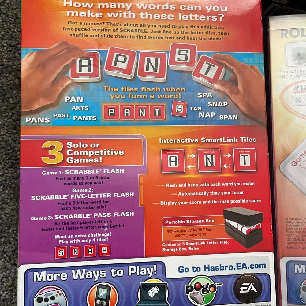 Family Game Night & Christmas Toy Bundle Scrabble Yahtzee & More